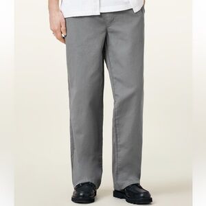 Men's HANBURY STRAIGHT FIT PANTS All Saints in gray size medium